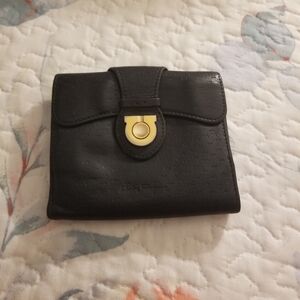 Salvatore Ferragamo black womens wallet